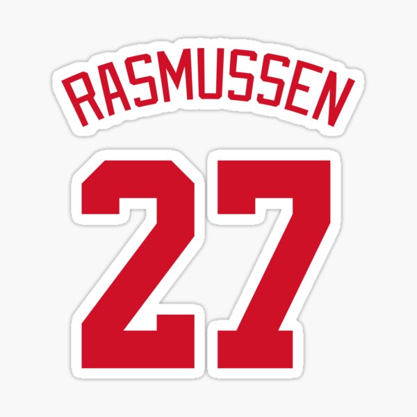 Rasmussen 27 Detroit Hockey Unisex Jersey Tank Top - Detroit Sports Shop