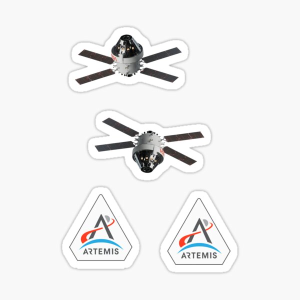 Item preview, Artemis I - NASA space sticker decal pack  designed and sold by Gastrox.