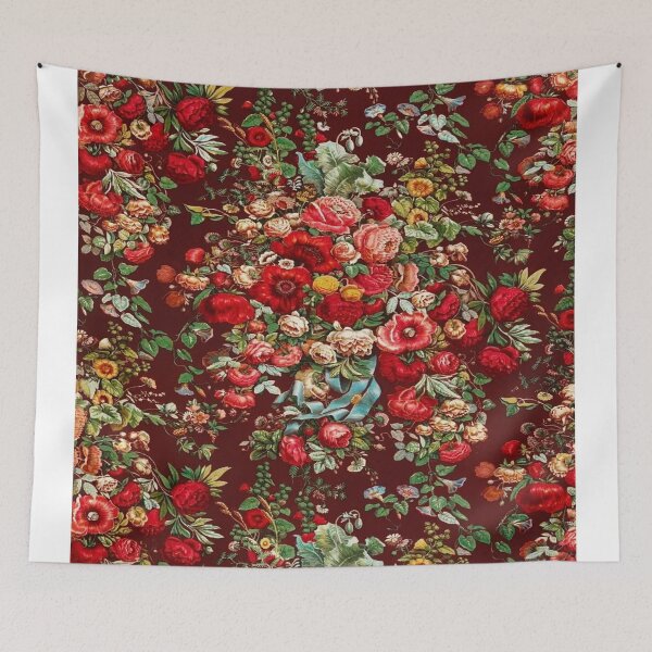 Item preview, Floral ‘Chinz’ pattern  designed and sold by Maggie Vieira.