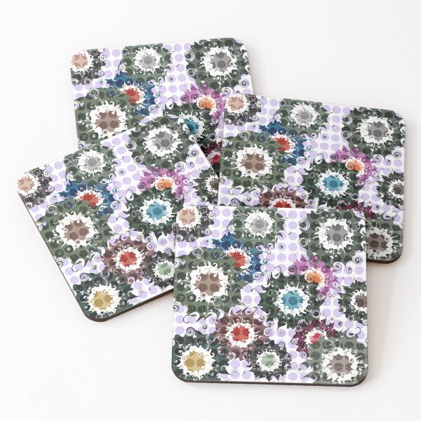 Item preview, flower swirl designed and sold by tangerinedusk.
