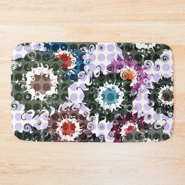 Item preview, flower swirl designed and sold by tangerinedusk.