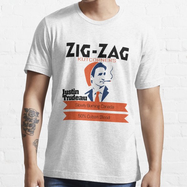 Justin Trudeau slowly burning canada HQ Essential T-Shirt
