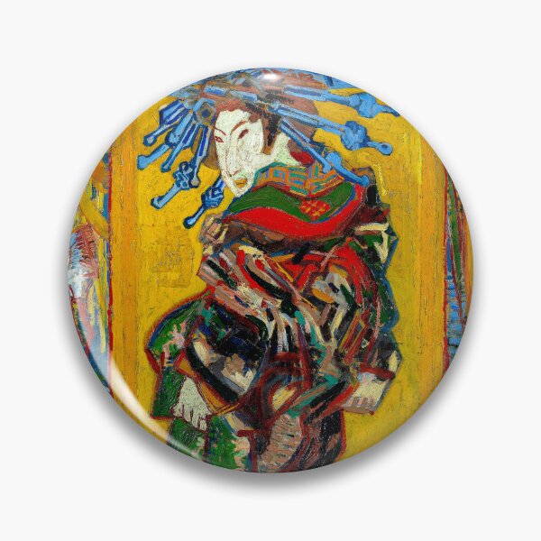 Item preview, Japonaiserie Oiran after Keisai Eisen - Vincent van Gogh designed and sold by SimpleJoyStyle.