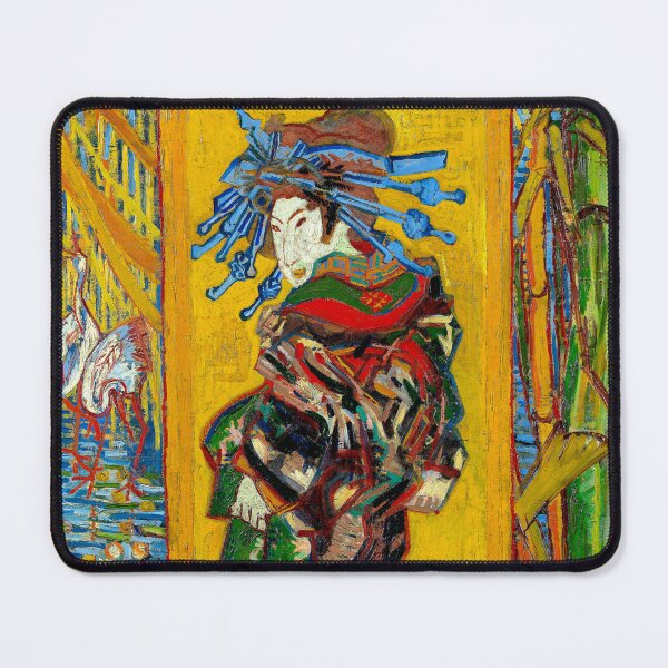 Item preview, Japonaiserie Oiran after Keisai Eisen - Vincent van Gogh designed and sold by SimpleJoyStyle.
