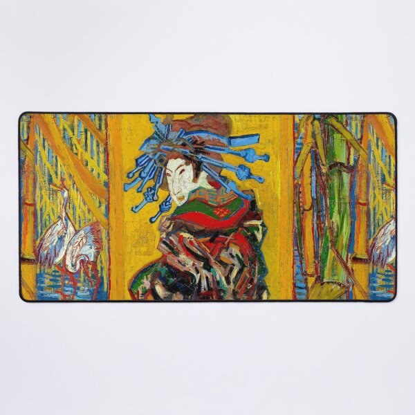 Item preview, Japonaiserie Oiran after Keisai Eisen - Vincent van Gogh designed and sold by SimpleJoyStyle.