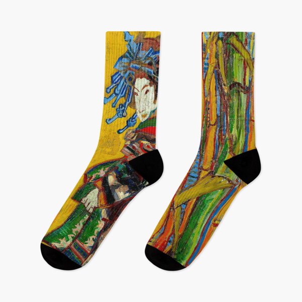 Item preview, Japonaiserie Oiran after Keisai Eisen - Vincent van Gogh designed and sold by SimpleJoyStyle.