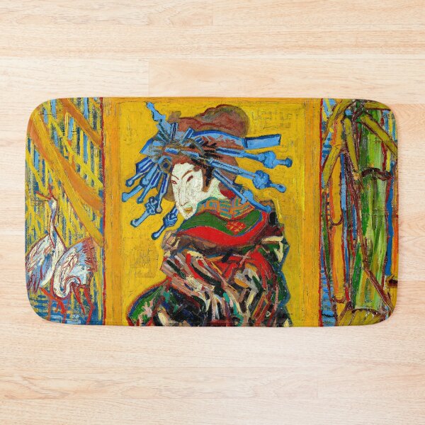Item preview, Japonaiserie Oiran after Keisai Eisen - Vincent van Gogh designed and sold by SimpleJoyStyle.