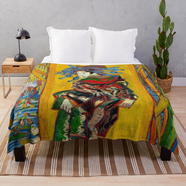 Artikelvorschau, Japonaiserie Oiran nach Keisai Eisen - Vincent van Gogh entworfen und verkauft von SimpleJoyStyle.