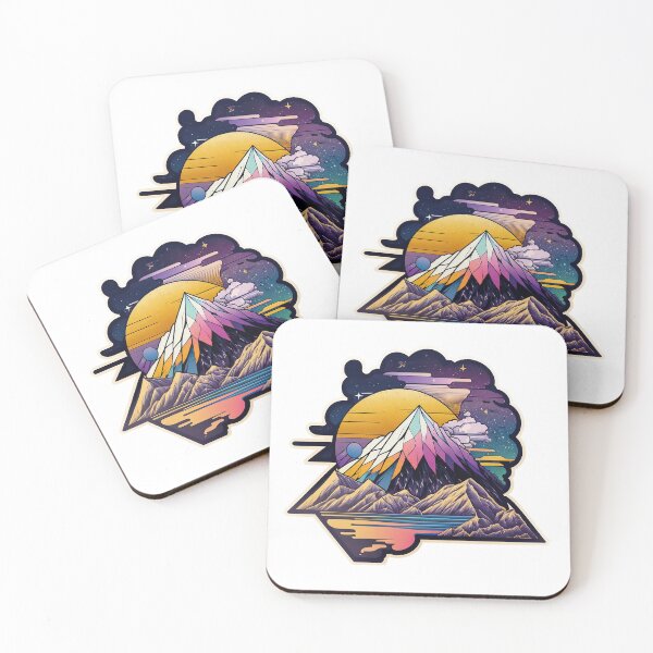 Item preview, geometric mountain 1 designed and sold by lazyarthk.