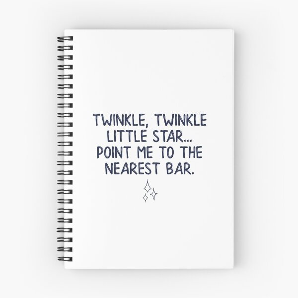 Item preview, Twinkle twinkle little star... point me to the nearest bar designed and sold by doodle189.