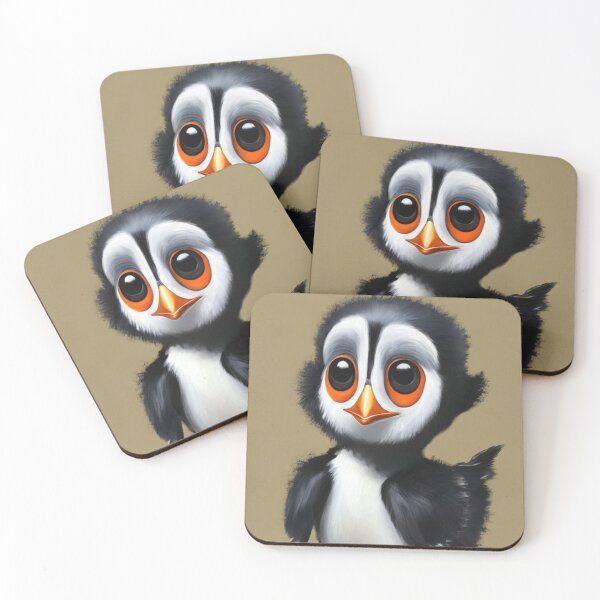 Item preview, Cute Little Fuzzy Puffin designed and sold by PaigeCompositor.