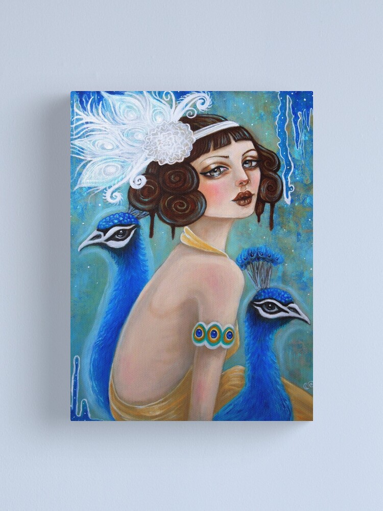 Alternate view of The Beautiful and Damned Canvas Print