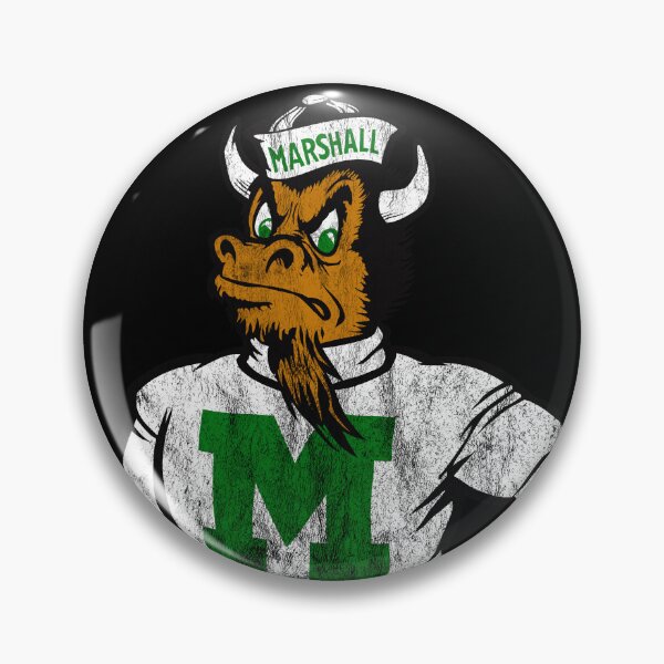 Item preview, Vintage Marshall U. Retro mascot logo - Distressed Version Marco designed and sold by Osprey Tees.