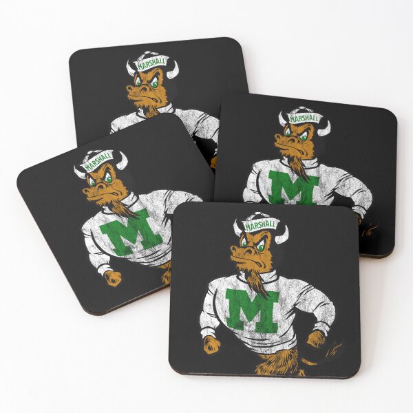 Item preview, Vintage Marshall U. Retro mascot logo - Distressed Version Marco designed and sold by Osprey Tees.