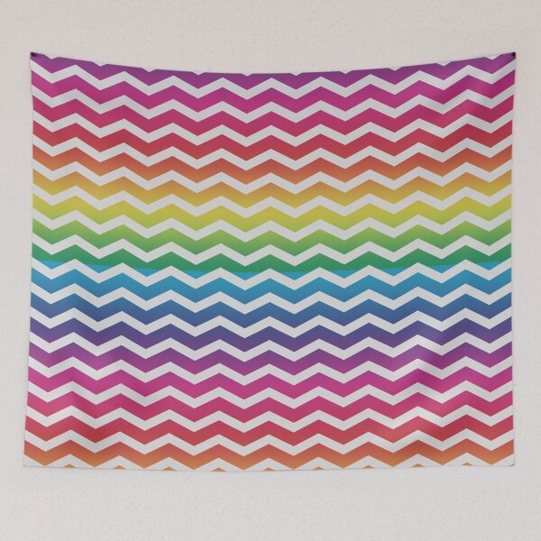 Item preview, Chevron Zig Zag Rainbow Pattern designed and sold by TheCatmeow2000.