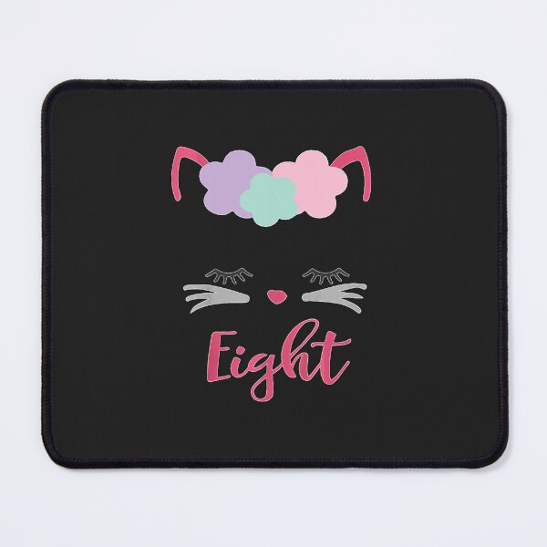 Item preview, Kids Kitty 8Th Birthday Girl designed and sold by siyahadictusg.