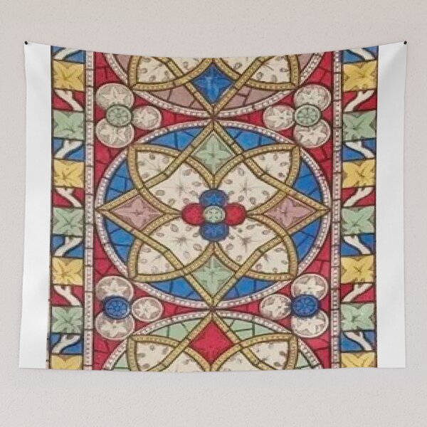 Item preview, Stain Glass -Vintage design designed and sold by Maggie Vieira.