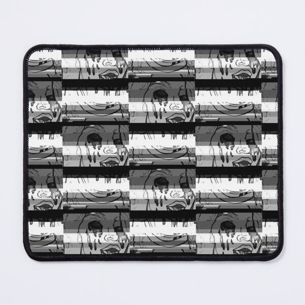 Item preview, Glitched Melting Girl Digital Illustration Black designed and sold by Bennett Swanson.