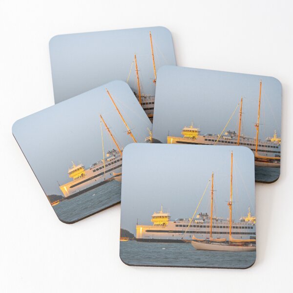 Item preview, Ferry  Arriving in Vineyard Haven designed and sold by utakloss.