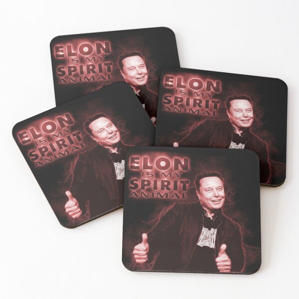 Item preview, Elon is my spirit animal. - Tesla- Elon Musk designed and sold by Osprey Tees.