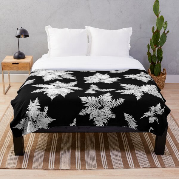 Item preview, ColourFall - Black and White leafs designed and sold by azerbera.