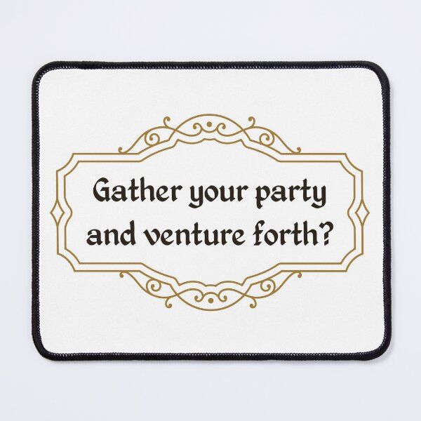 Item preview, Gather Your Party RPG Fantasy Gaming designed and sold by Screen Therapy.
