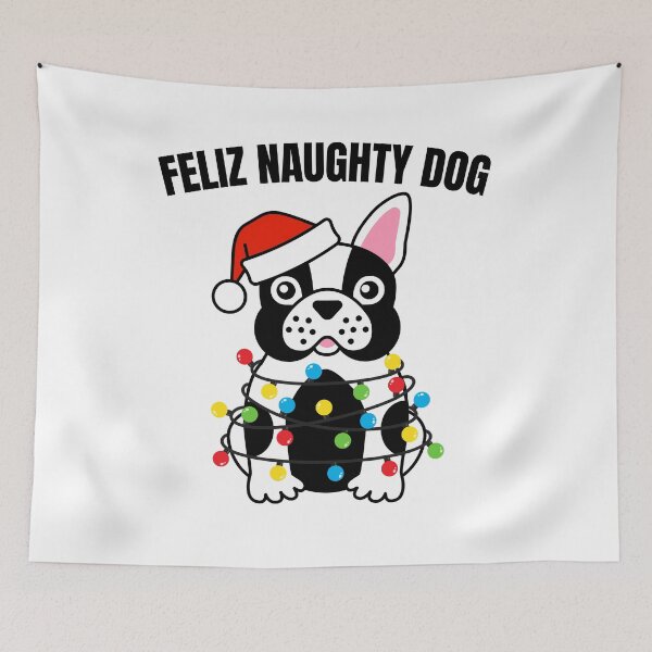 Item preview, Feliz Naughty Dog Funny designed and sold by Comfy Creations.