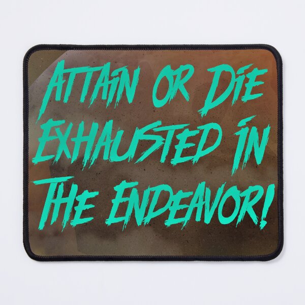 Item preview, ¡Alcanza o muere exhausto en el Endeavour! designed and sold by CornerStone57.