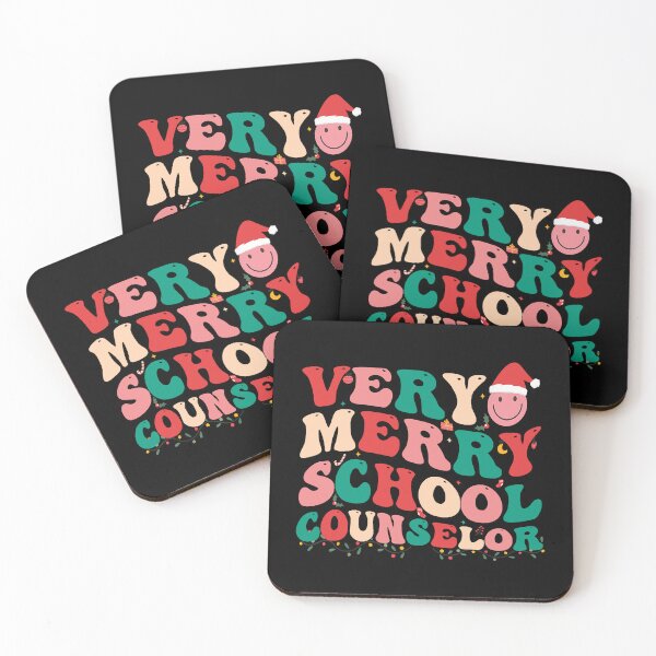 Item preview, Very Merry School Counselor Funny Christmas Santa designed and sold by Helbon-art.