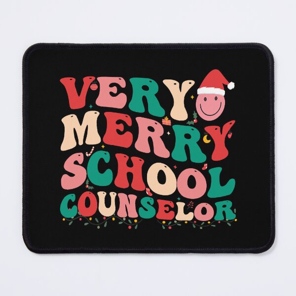 Item preview, Very Merry School Counselor Funny Christmas Santa designed and sold by Helbon-art.