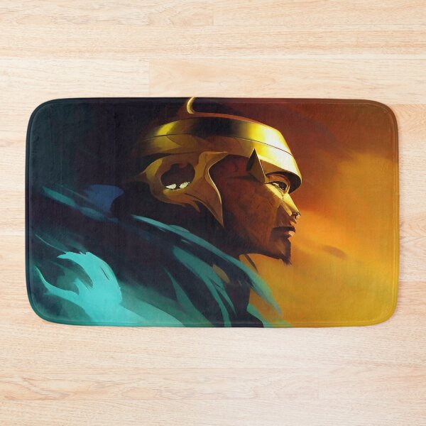 Item preview, Fierce Warrior with Golden Sunset Backdrop designed and sold by deniselynnimage.