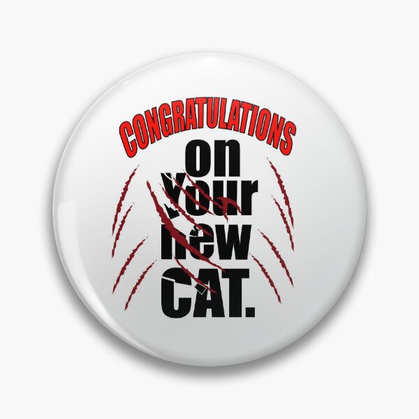 Item preview, Funny congratulations on your new cat design designed and sold by TJHstudio.