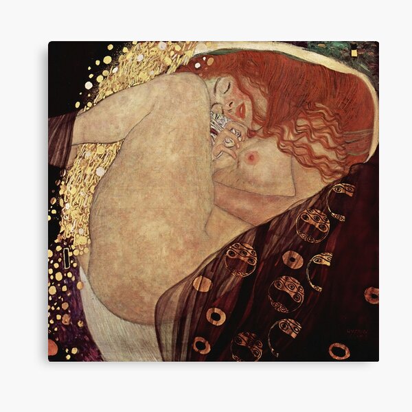 Aperçu de l'œuvre Danaé de Gustav Klimt (1907) créée et vendue par wildtribe.