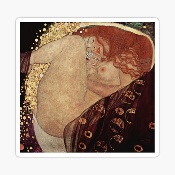 Aperçu de l'œuvre Danaé de Gustav Klimt (1907) créée et vendue par wildtribe.
