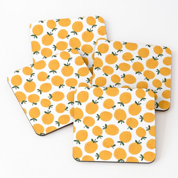 Item preview, Orange fruit seamless pattern designed and sold by tamongg14.