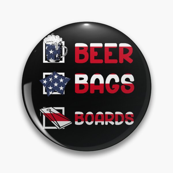 Item preview, Cool Beer Bags Cornhole Game USA Flag For Cornhole Lover Papa Dad designed and sold by KennediWitting.