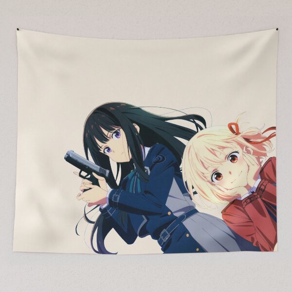 Item preview, Takina Inoue , Chisato Nishikigi | LYCORIS RECOIL designed and sold by Weebo-worldd.