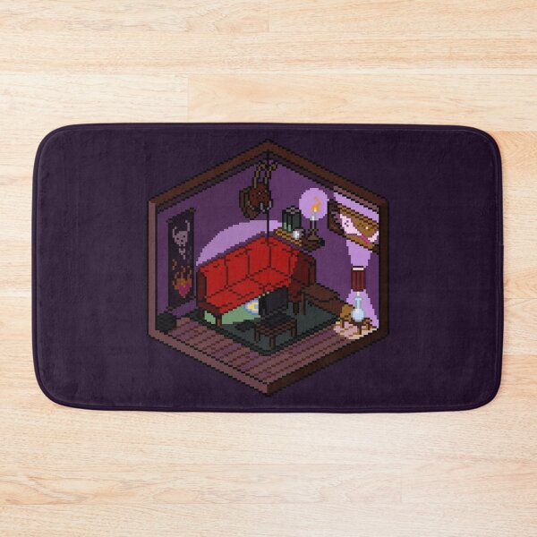 Item preview, Marceline Living Room Pixel Art | Adventure Time Fan Art designed and sold by JessicaAmber.