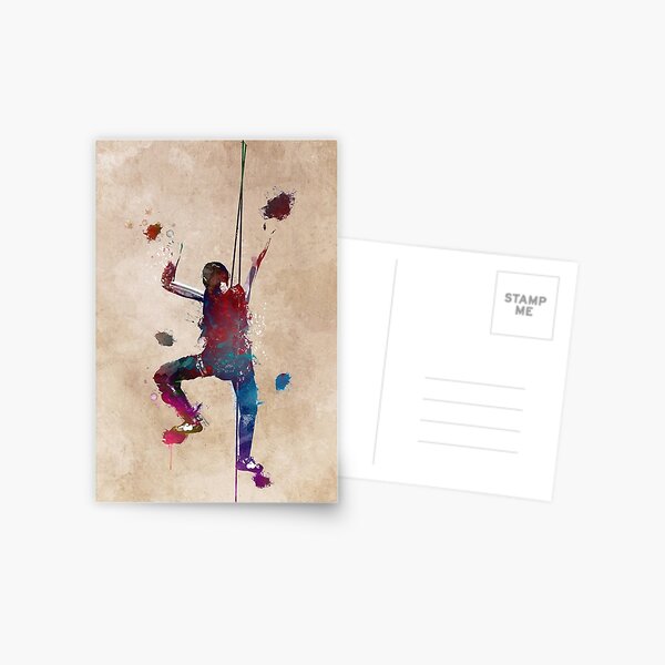 climbing #climbing #sport Postcard