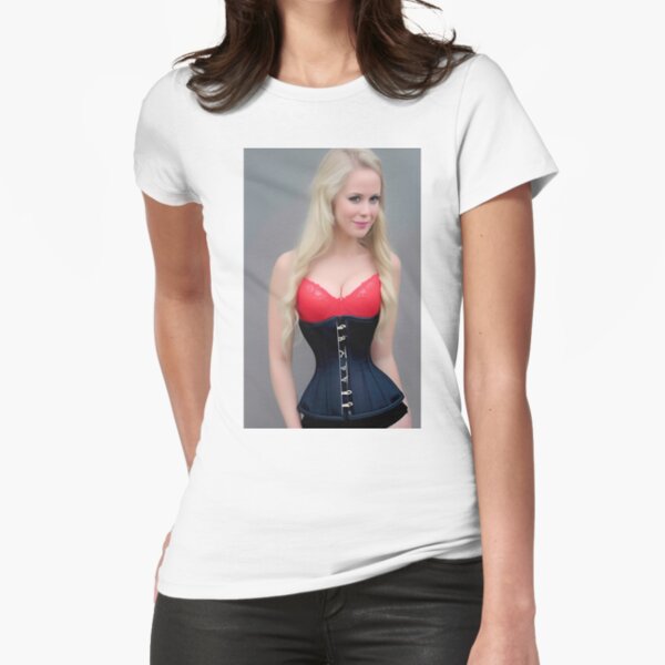 Beautiful girl in a tight corset Poster for Sale by zorropriest