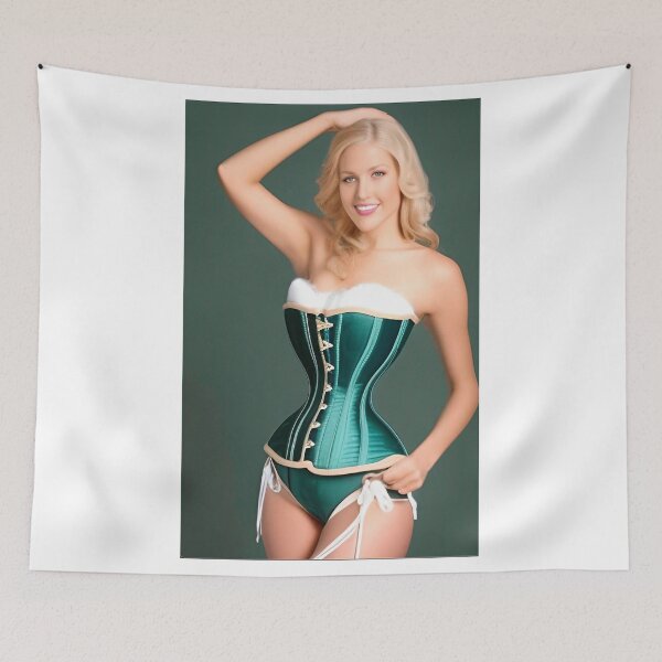 Item preview, Beautiful girl in a tight corset designed and sold by zorropriest.