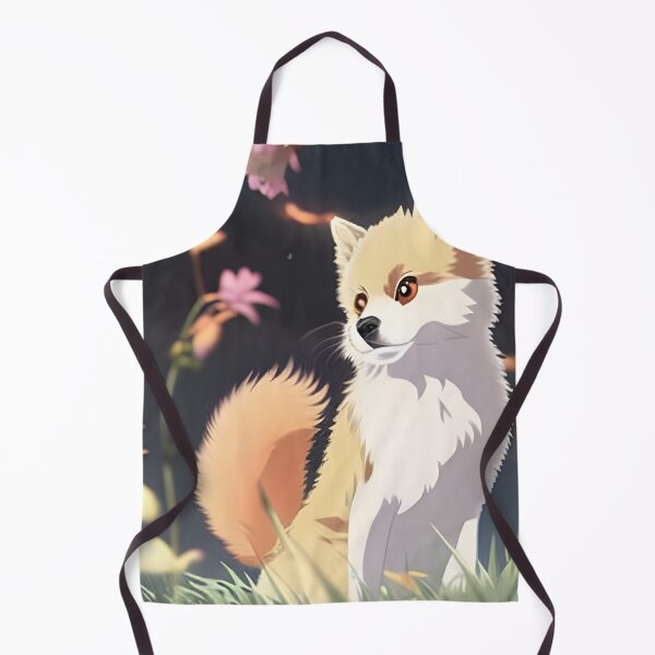 Item preview, Cute pomeranian in the fields designed and sold by BGM by AI.