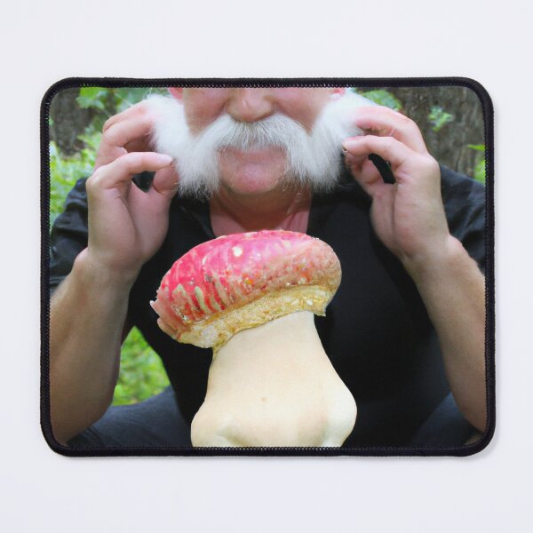 Artikelvorschau, Happy Man Finds Giant Mushroom entworfen und verkauft von Bakesales.