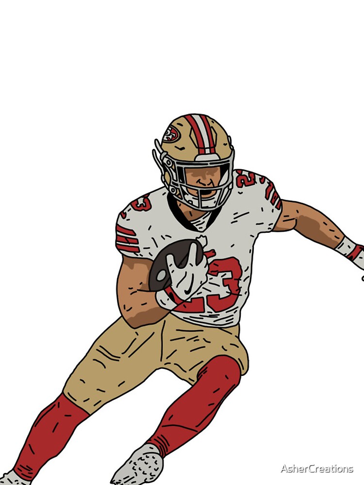 Christian McCaffrey Back-To Kids T-Shirt for Sale by RatTrapTees