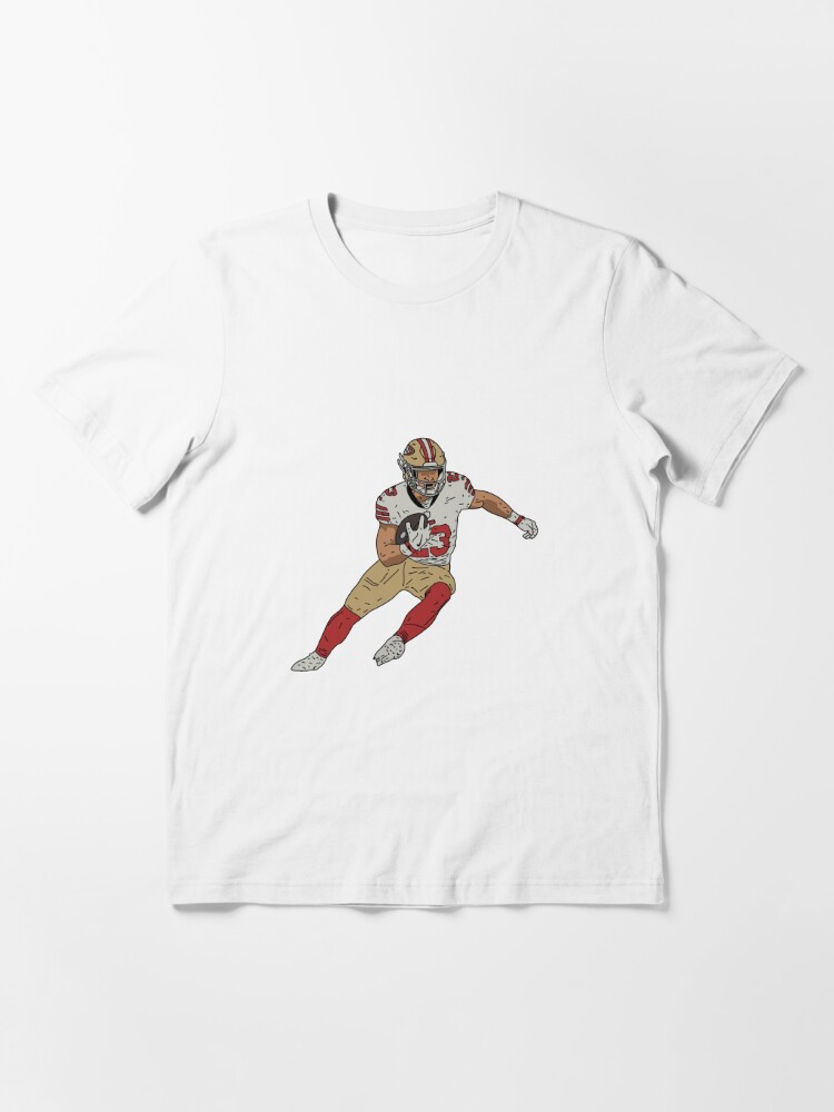 Christian McCaffrey Back-To Essential T-Shirt for Sale by