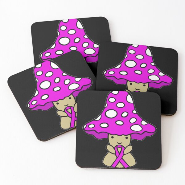 Aperçu de l'œuvre Champignon tenant un grand ruban de sensibilisation créée et vendue par CaitlynConnor.