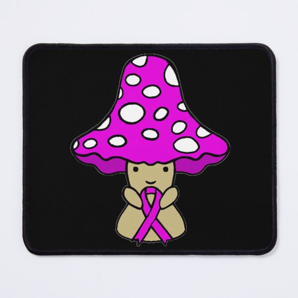 Item preview, Mushroom holding big Awareness Ribbon designed and sold by CaitlynConnor.