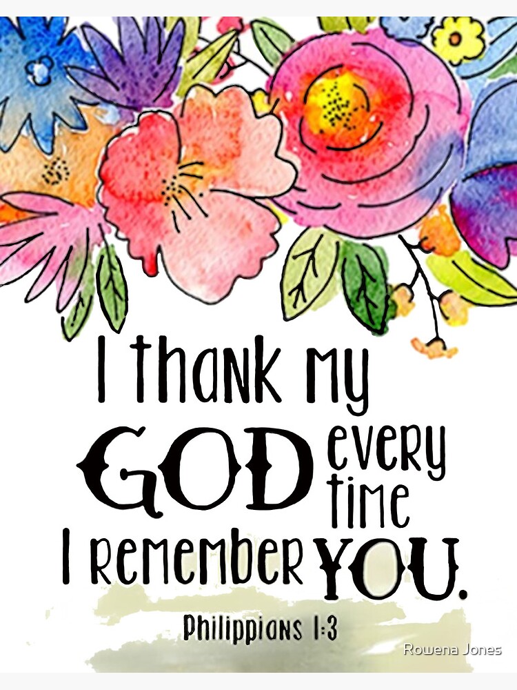 I Thank My God {Poster}
