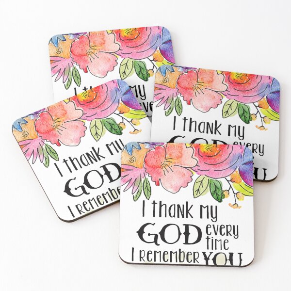 Item preview, Thank My God every time  I Remember You designed and sold by Rowena Jones.