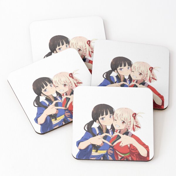 Item preview, Takina and Chisato sending love designed and sold by Weebo-worldd.